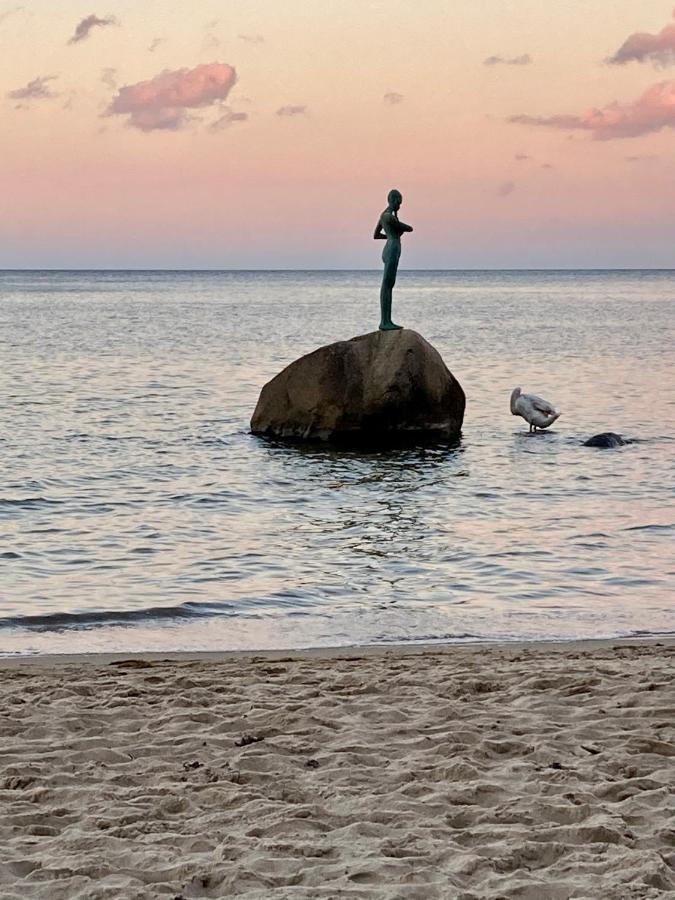 Strandhaus Manatee Mit Sauna Und Kamin Sellin  Zewnętrze zdjęcie